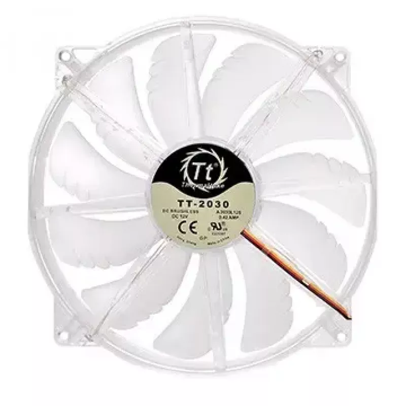 Ventilators Thermaltake Pure 20 LED 20 cm 800 RPM Caurspīdīgs