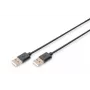 DIGITUS USB savienojuma kabelis A 1m USB 2.0 saderīgs