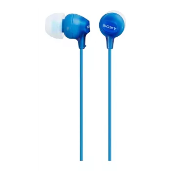 Sony EX15AP ievietojamās austiņas, vadu, 8–22000 Hz, zvani/mūzika, 3 g, austiņas, zilas