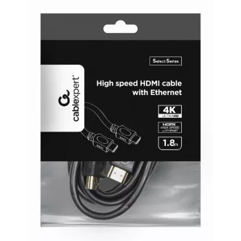 GEMBIRD Ātrdarbīgs HDMI kabelis ar Ethernet – Select sērija, 2,0 m