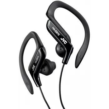 JVC HA-EB75 Sports Wired Melns, Wired, 16 - 20000 Hz, Music, 21.1 g, Headphones, Melns