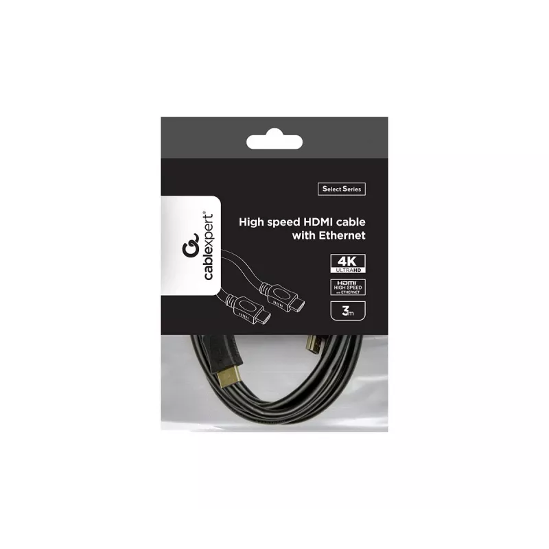 GEMBIRD Augstas veiktspējas HDMI kabelis ar Ethernet - Select sērija, 4,5 m