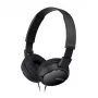 Sony MDR-ZX110, vadu, 12 - 22000 Hz, mūzika, 120 g, austiņas, melnas