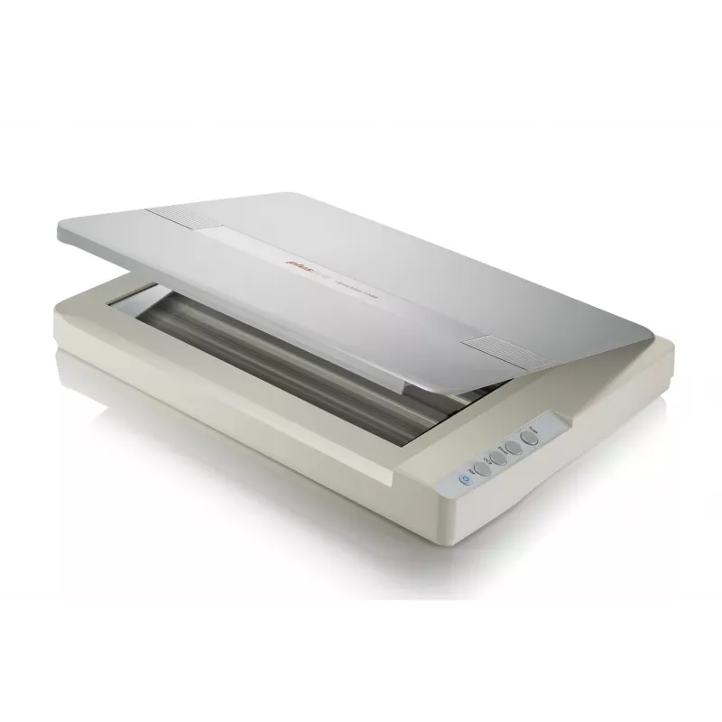 Plustek OpticSlim 1180 Plakanvirsmas skeneris 1200 x 1200 DPI A3 Sudraba, Balts
