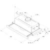 Whirlpool AKR 6390/1 IX Daļēji iebūvējams (izvelkams) Sudraba 304 m³/h