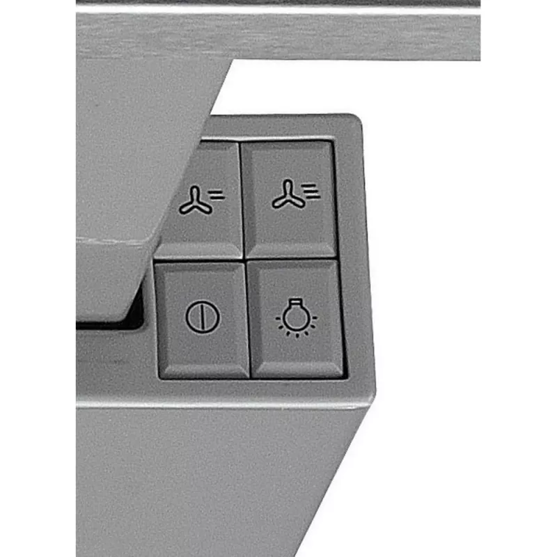 Whirlpool AKR 6390/1 IX Daļēji iebūvējams (izvelkams) Sudraba 304 m³/h