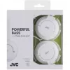 JVC HA-S180-W-E austiņas/headset ar vadu, galvas lentes tipa, mūzikai, baltas