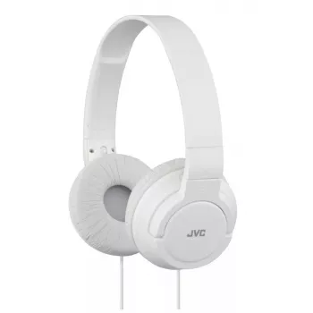JVC HA-S180-W-E austiņas/headset ar vadu, galvas lentes tipa, mūzikai, baltas