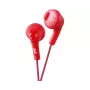 JVC HA-F160-R-E ausīs ievietojamas austiņas, vadu, 15–20000 Hz, mūzikai, sarkanas