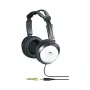 JVC HA-RX500-E austiņas ar vadu, galvas stīpas, mūzikai, melnas, baltas