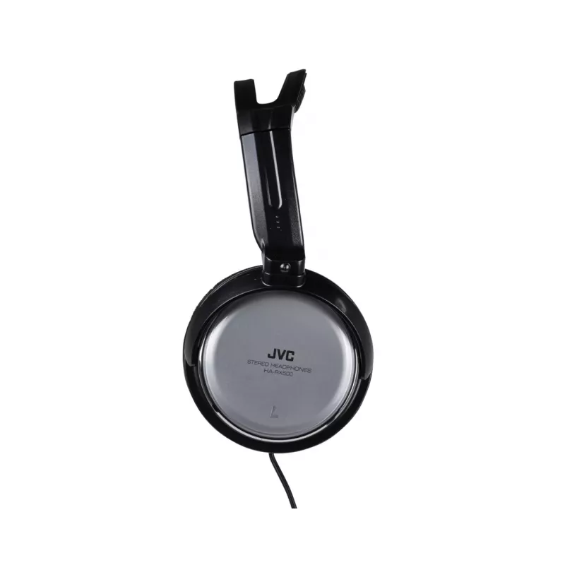 JVC HA-RX500-E austiņas ar vadu, galvas stīpas, mūzikai, melnas, baltas