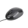 GEMBIRD pele Optical MUS-U-01 - 3 Button Wheel USB Melns