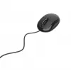 GEMBIRD pele Optical MUS-U-01 - 3 Button Wheel USB Melns