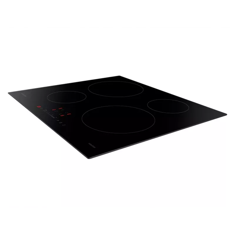 Samsung NZ64H37070K Melnā iebūvējamā indukcijas plīts virsma 4 zonām