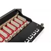 DIGITUS CAT6A Patch Panel, ekranēts, 12 portu marķējuma lauks, 1U, 10 collu statīva montāža, melns RAL 9005