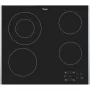 Whirlpool AKT 8130 BA melna iebūvējama keramiskā plīts virsma 4 zonu(s)