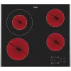 Whirlpool AKT 8130 BA melna iebūvējama keramiskā plīts virsma 4 zonu(s)