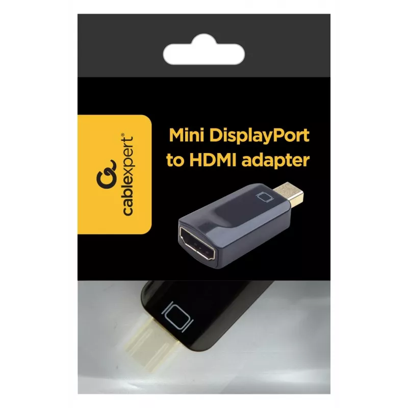 GEMBIRD Mini DisplayPort–HDMI adapteris – melns