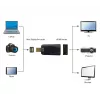 GEMBIRD Mini DisplayPort–HDMI adapteris – melns