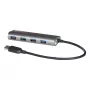 USB Hub i-tec Metal Superspeed USB 3.0 4-Port Hub 5000 Mbit/s Grey