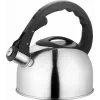 Lamart Lumier LT 7004 tējkanna ar svilpi uz plīts, 2 l, nerūsējošais tērauds, piemērota indukcijas un gāzes plītīm, Inox