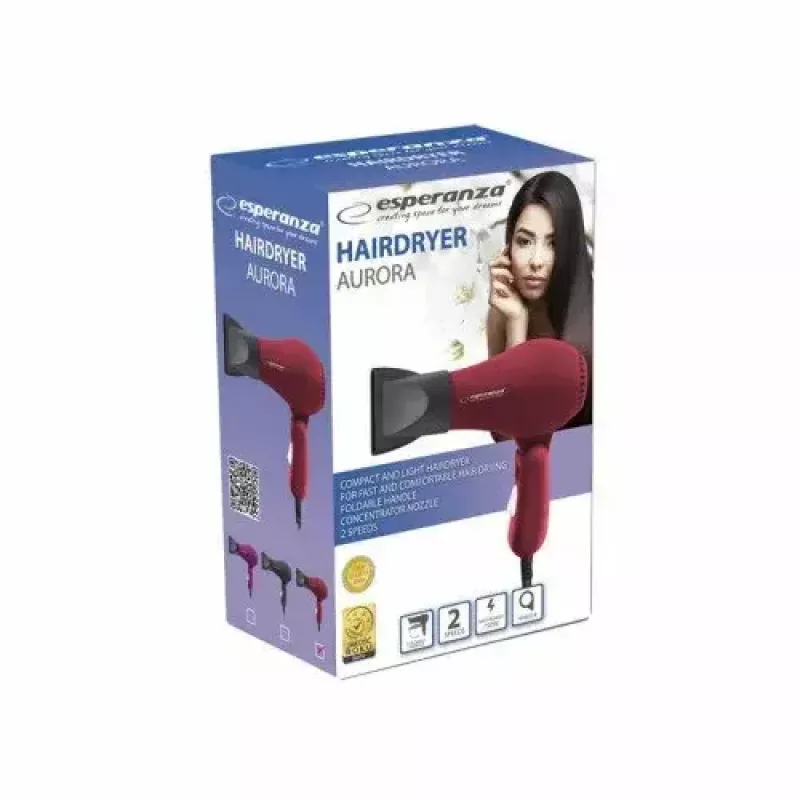 Matu žāvētājs Esperanza Aurora EBH003R 2200W