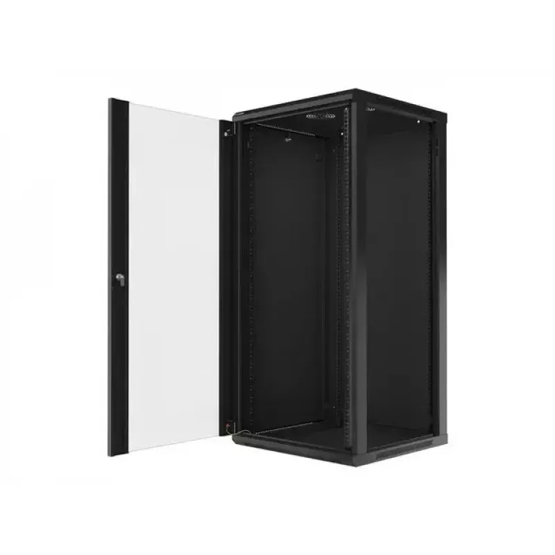 Wall mounted rack Lanberg WF01-6627-10B