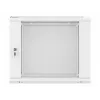 Pie sienas stiprināms statīvs LANBERG WF01-6409-10S, 9U, 19 collas, 600×450 mm, 60 kg ietilpība, pelēks