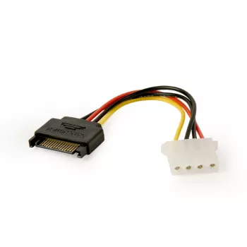 GEMBIRD SATA (vīr.) uz Molex (siev.) barošanas kabelis, 15 cm