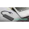 USB centrmezgls i-tec Advance USB 3.0 plāns Passive HUB 4 Port
