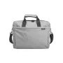 Messenger soma NATEC Mustela portatīvajiem datoriem līdz 39,6 cm (15,6 collām), poliesters, pelēka, priekšējā kabata, plecu siksna