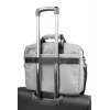 Messenger soma NATEC Mustela portatīvajiem datoriem līdz 39,6 cm (15,6 collām), poliesters, pelēka, priekšējā kabata, plecu siksna