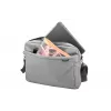 Messenger soma NATEC Mustela portatīvajiem datoriem līdz 39,6 cm (15,6 collām), poliesters, pelēka, priekšējā kabata, plecu siksna