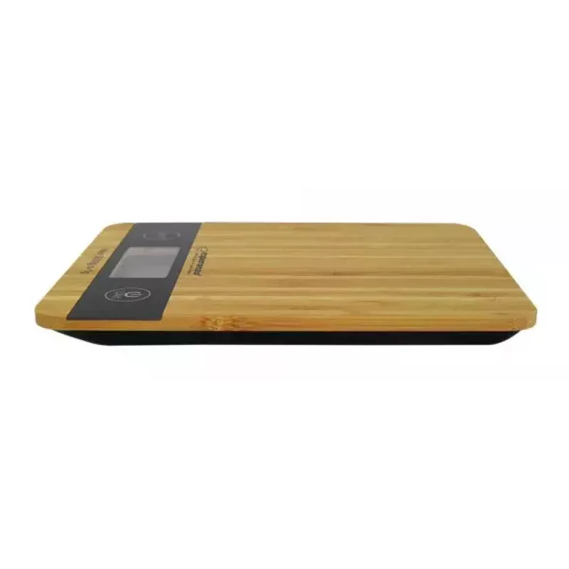 Elektroniskie virtuves svari ESPERANZA EKS005 — 5 kg ietilpība, 1 g precizitāte, bambusa platforma