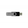 GOODRAM UTS3 USB zibatmiņa, 128 GB, USB Type-A 3.2 Gen 1, melna, 60 MB/s lasīšana, 20 MB/s rakstīšana
