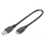 DIGITUS USB 3.0 kabelis USB A – Micro USB B (ak-300117-003-s)