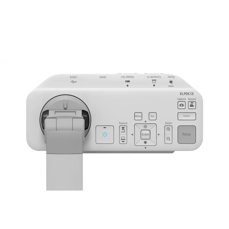 Epson ELPDC13 dokumentu kamera balta 25.4 / 2.7 mm (1 / 2.7 collu) CMOS USB 1.1