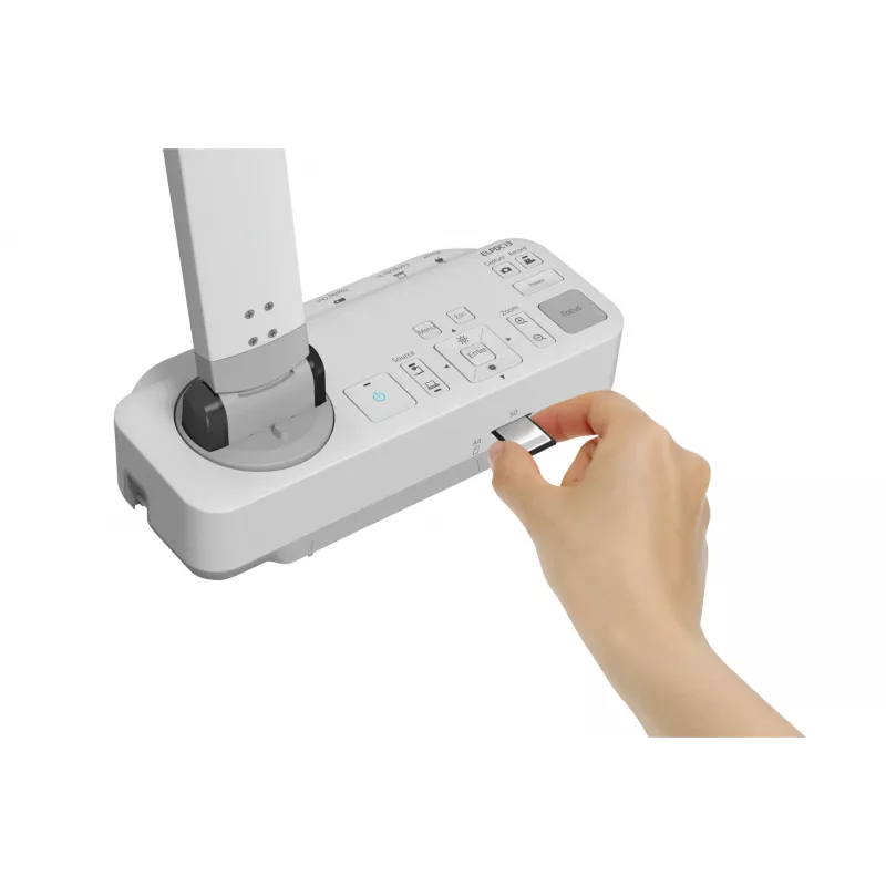 Epson ELPDC13 dokumentu kamera balta 25.4 / 2.7 mm (1 / 2.7 collu) CMOS USB 1.1