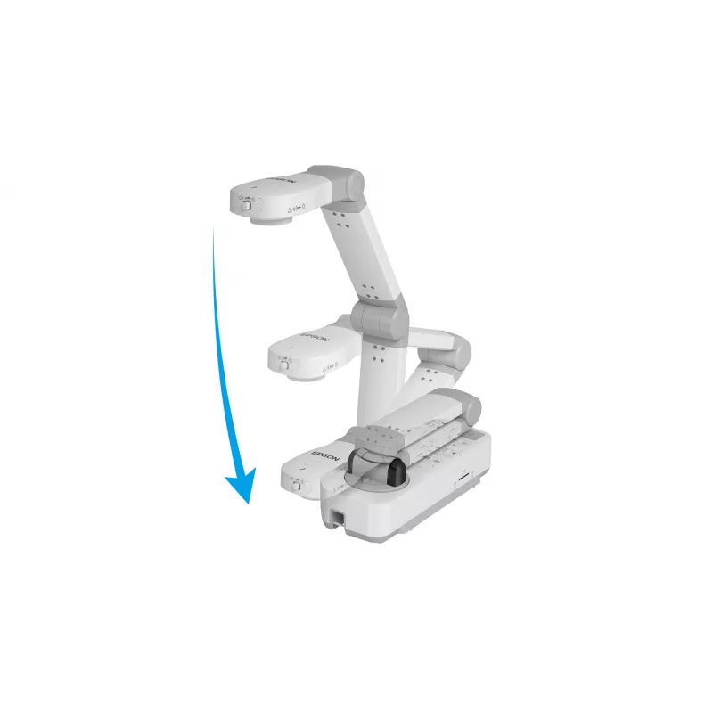 Epson ELPDC13 dokumentu kamera balta 25.4 / 2.7 mm (1 / 2.7 collu) CMOS USB 1.1
