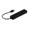 i-tec Advance USB 3.0 plāns HUB 3 portu Gigabit Ethernet adapteris, melns