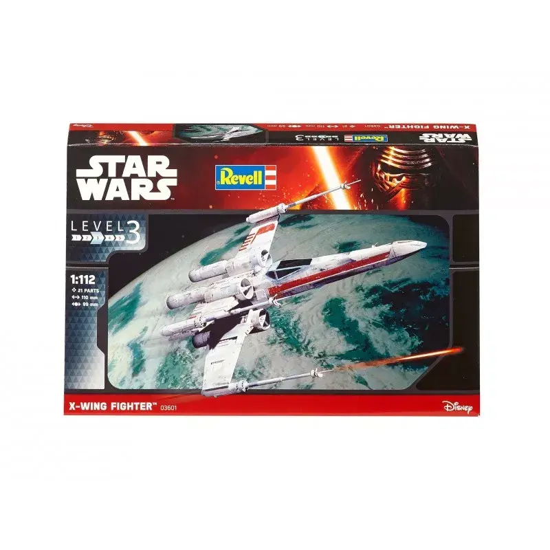 Kosmoplāna modelis Revell X-wing Fighter