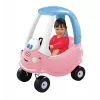 Little Tikes Cozy Coupe Princess, 1.5 gadi, 4 riteņi, Plastmasa, Zila, Rozā, Balta