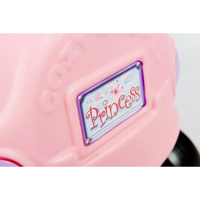 Little Tikes Cozy Coupe Princess, 1.5 gadi, 4 riteņi, Plastmasa, Zila, Rozā, Balta