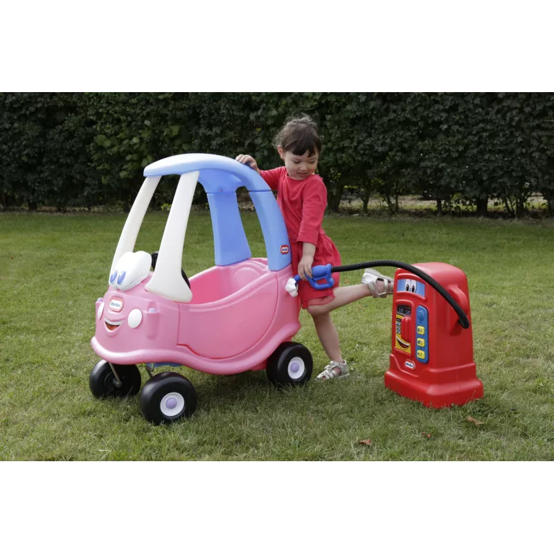 Little Tikes Cozy Coupe Princess, 1.5 gadi, 4 riteņi, Plastmasa, Zila, Rozā, Balta