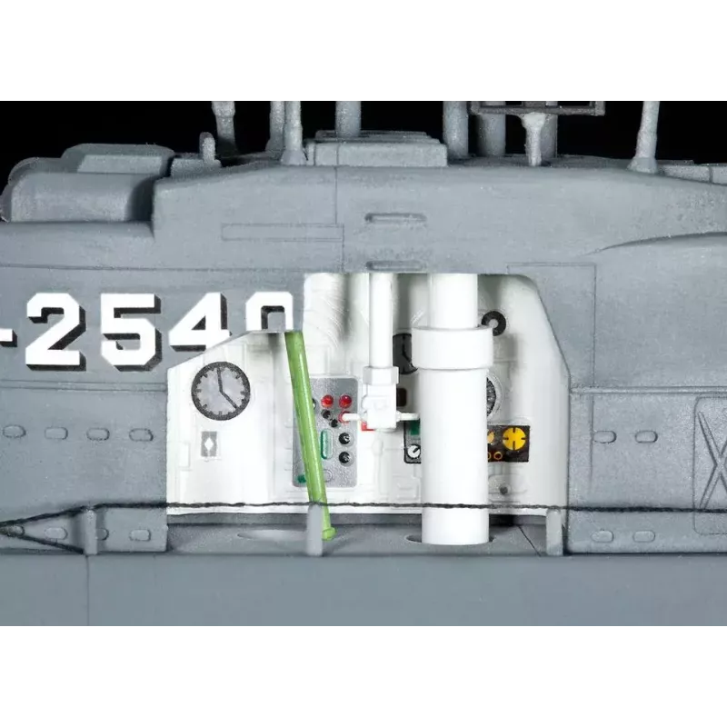 Zemūdenes modelis Revell U-Boot Typ XXI U 2540 & Interieur