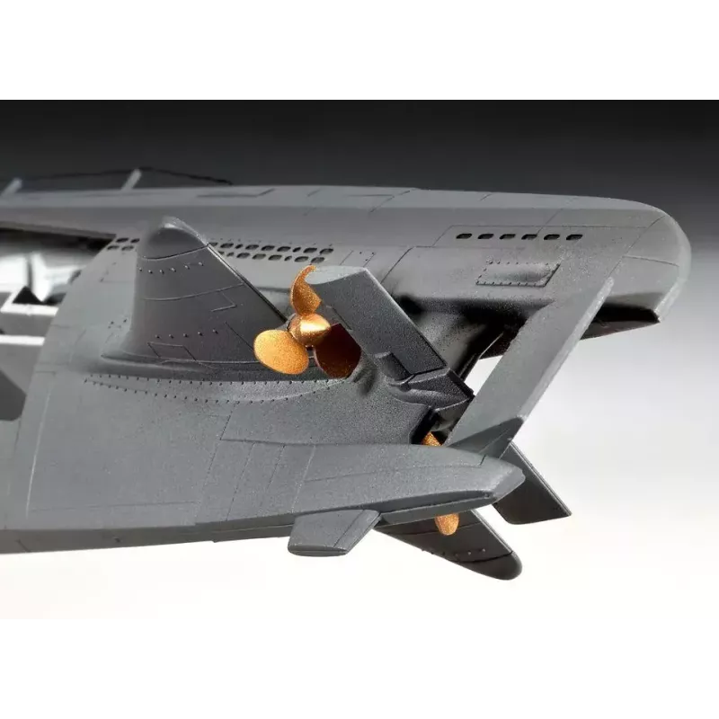Zemūdenes modelis Revell U-Boot Typ XXI U 2540 & Interieur