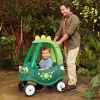 Little Tikes Cozy Coupe Dino, 1.5 gadi, 4 riteņi, Plastmasa, Melns, Zaļš