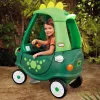Little Tikes Cozy Coupe Dino, 1.5 gadi, 4 riteņi, Plastmasa, Melns, Zaļš