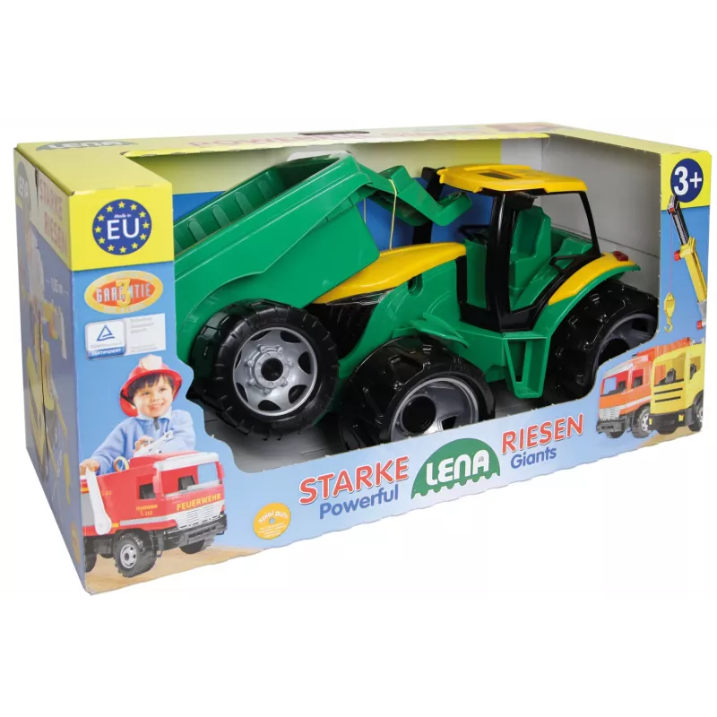 Traktors Lena GIGA TRUCKS ZL-02122 ar piekabi