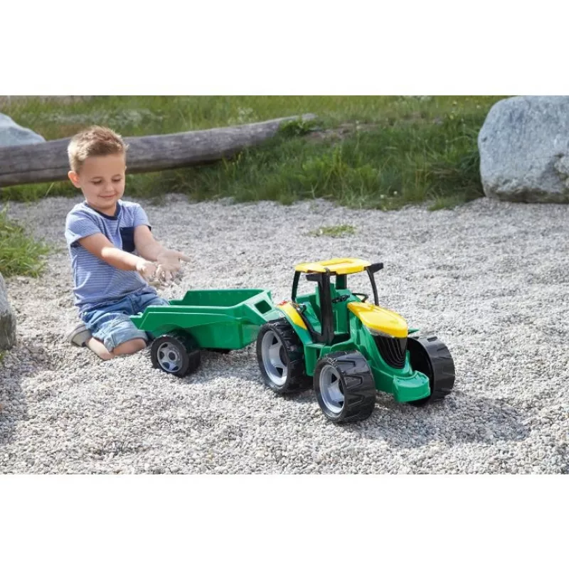 Traktors Lena GIGA TRUCKS ZL-02122 ar piekabi
